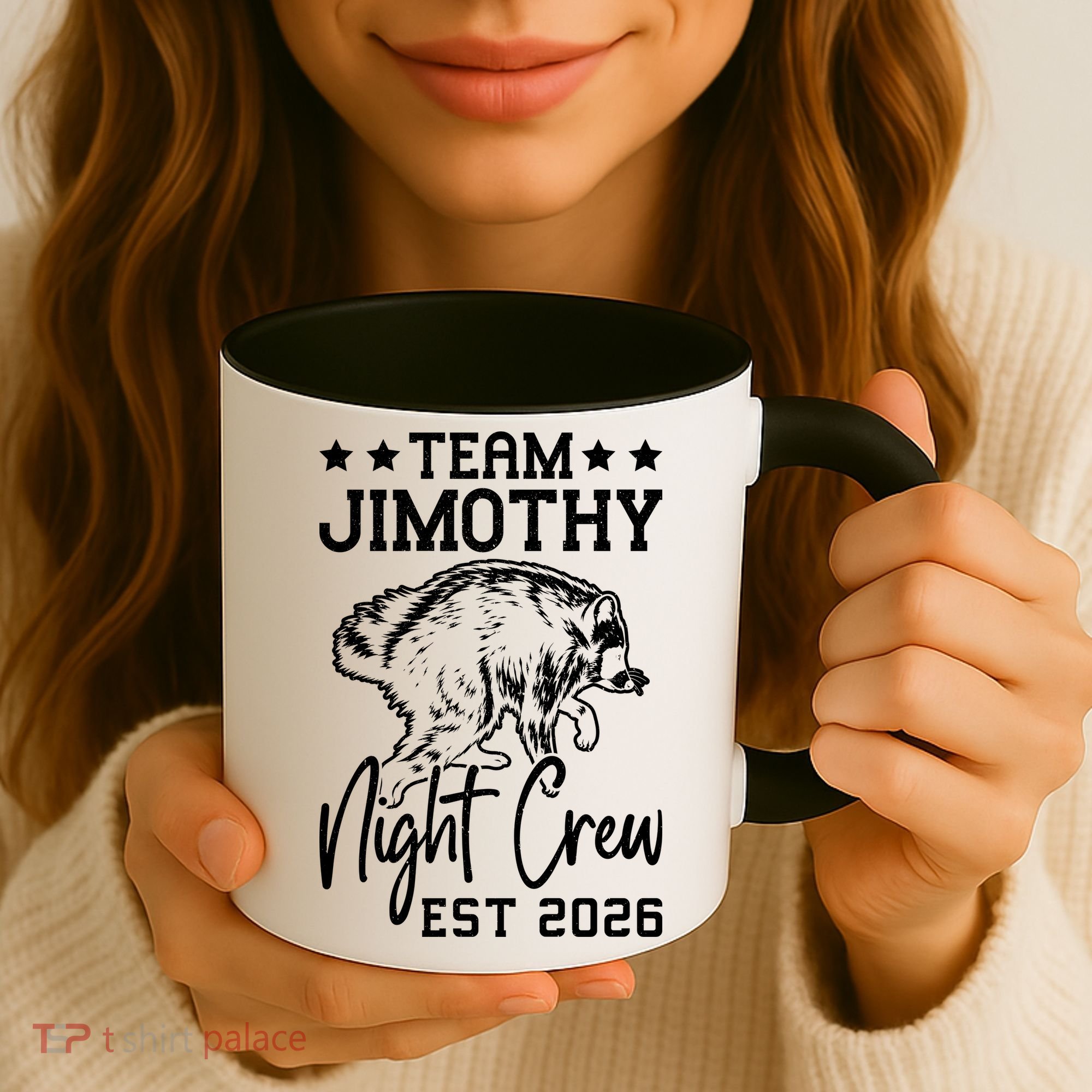Team Jimothy Night Crew 2026 Coffee Mug