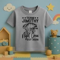 Team Jimothy Night Crew 2026 Toddler T-Shirt thumb 3
