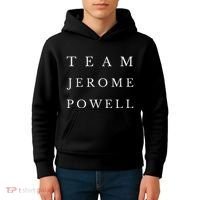 Team Jerome Powell Kids Hoodie thumb 4
