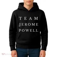 Team Jerome Powell Kids Hoodie thumb 4