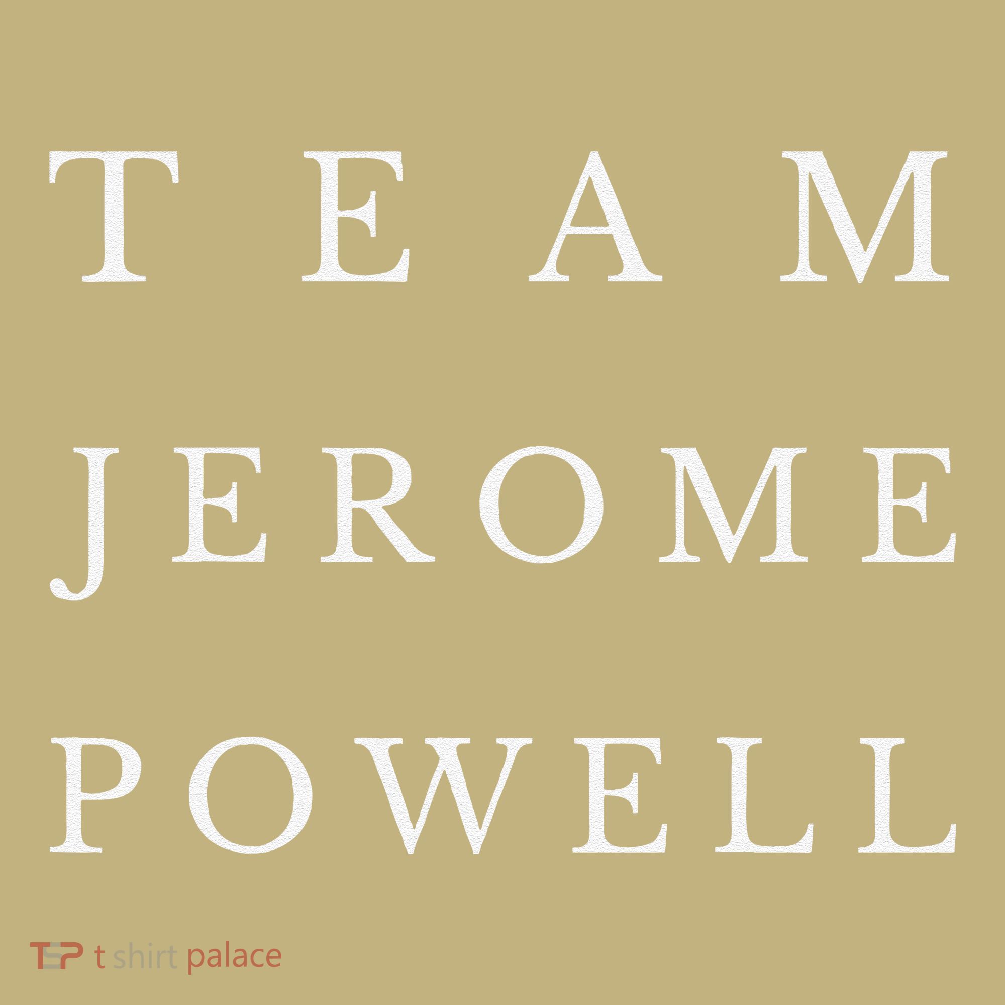 Team Jerome Powell Kids T-Shirt