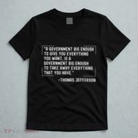 Thomas Jefferson Quote A Government Big Enough Liberty T-Shirt thumb 5