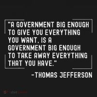 Thomas Jefferson Quote A Government Big Enough Liberty Women's Tank Top thumb 5