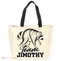 Team Jimothy Raccoon Tote Bag thumb 0