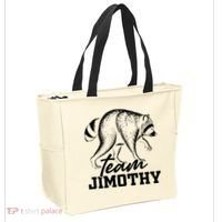 Team Jimothy Raccoon Tote Bag thumb 2