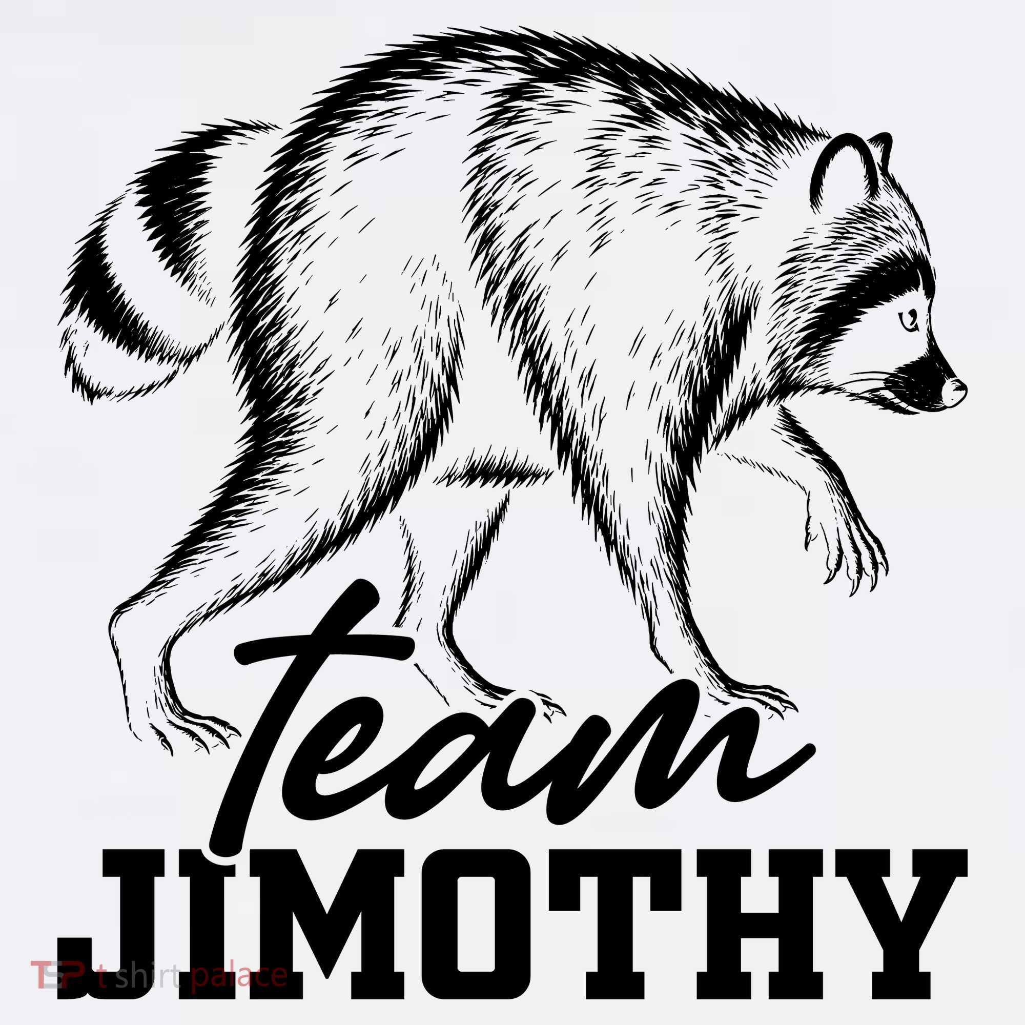 Team Jimothy Raccoon Apron
