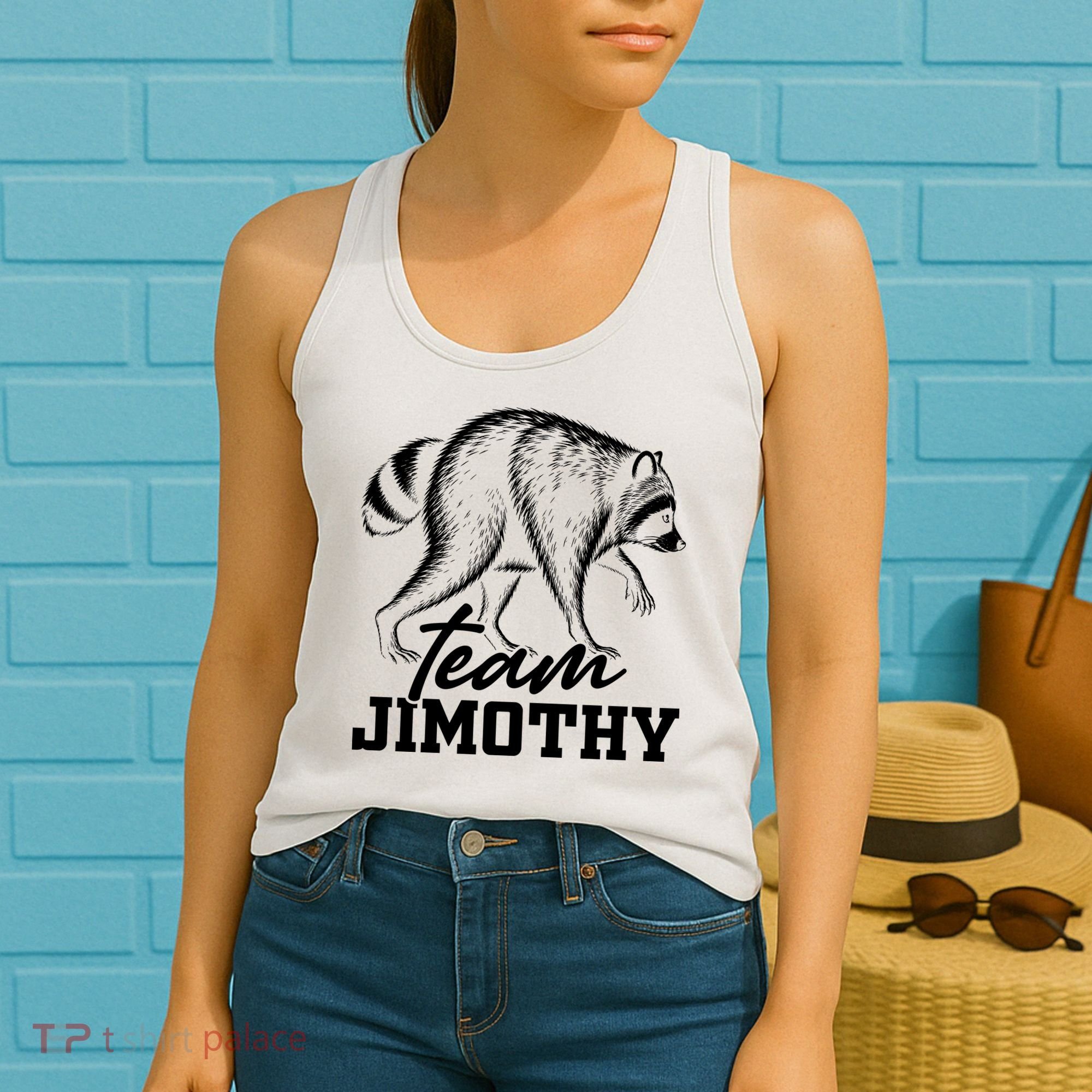 Team Jimothy Raccoon Women's Tank Top