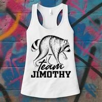 Team Jimothy Raccoon Women's Tank Top thumb 3