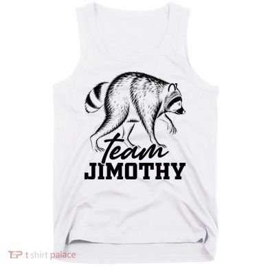 Team Jimothy Raccoon Tank Top