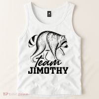 Team Jimothy Raccoon Tank Top thumb 2