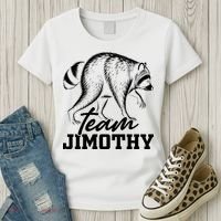 Team Jimothy Raccoon Women's T-Shirt thumb 3