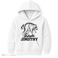 Team Jimothy Raccoon Kids Hoodie thumb 0
