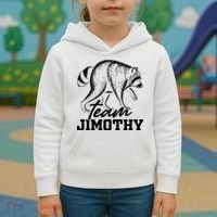 Team Jimothy Raccoon Kids Hoodie thumb 3