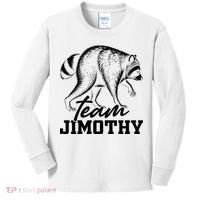 Team Jimothy Raccoon Kids Long Sleeve Shirt thumb 0