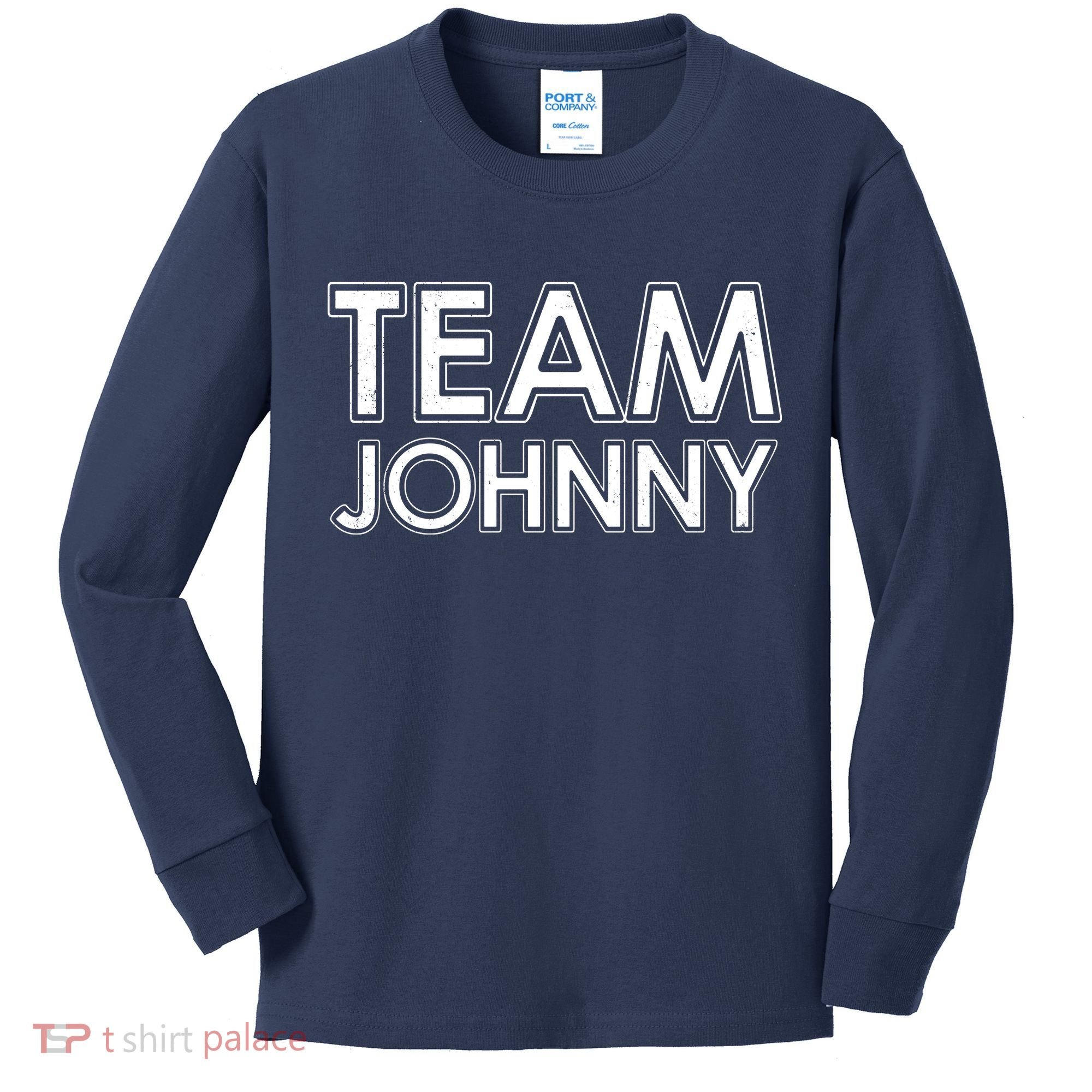 Team Johnny Retro Kids Long Sleeve Shirt