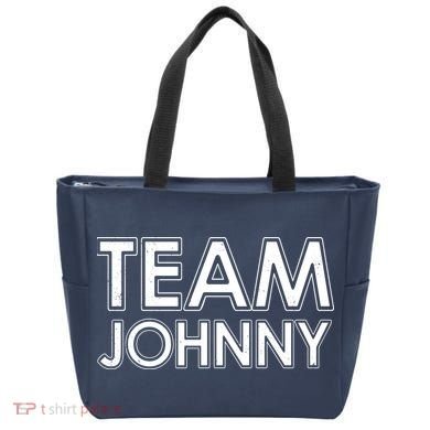 Team Johnny Retro Tote Bag