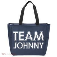 Team Johnny Retro Tote Bag thumb 0