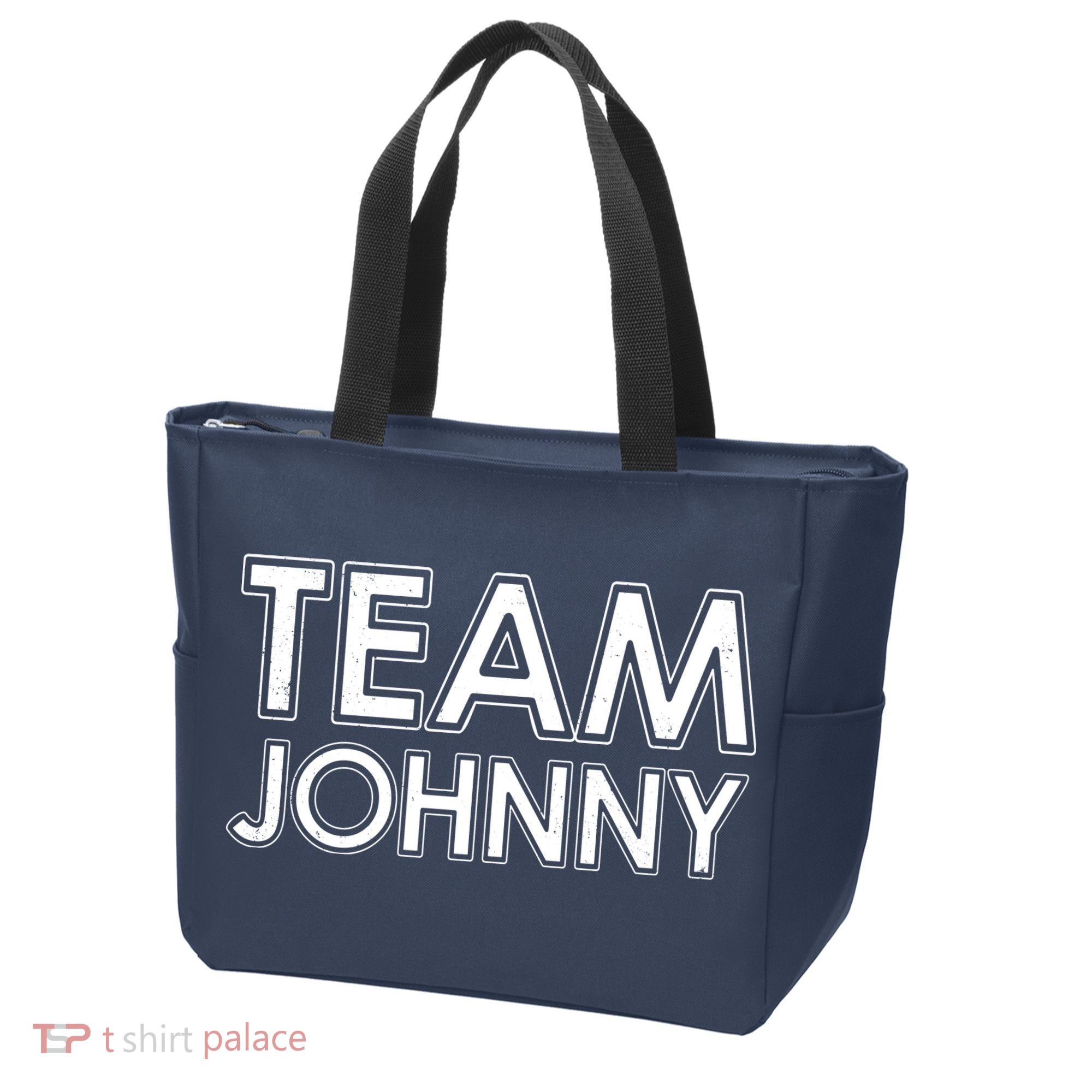 Team Johnny Retro Tote Bag