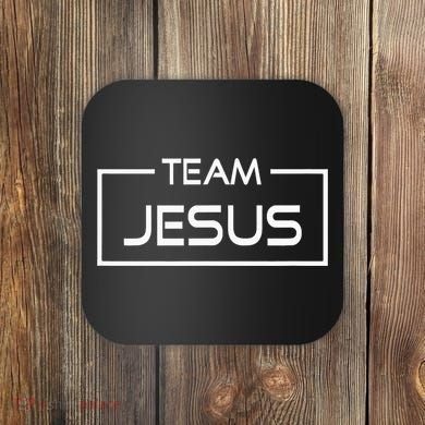 Team Jesus Religious Coaster