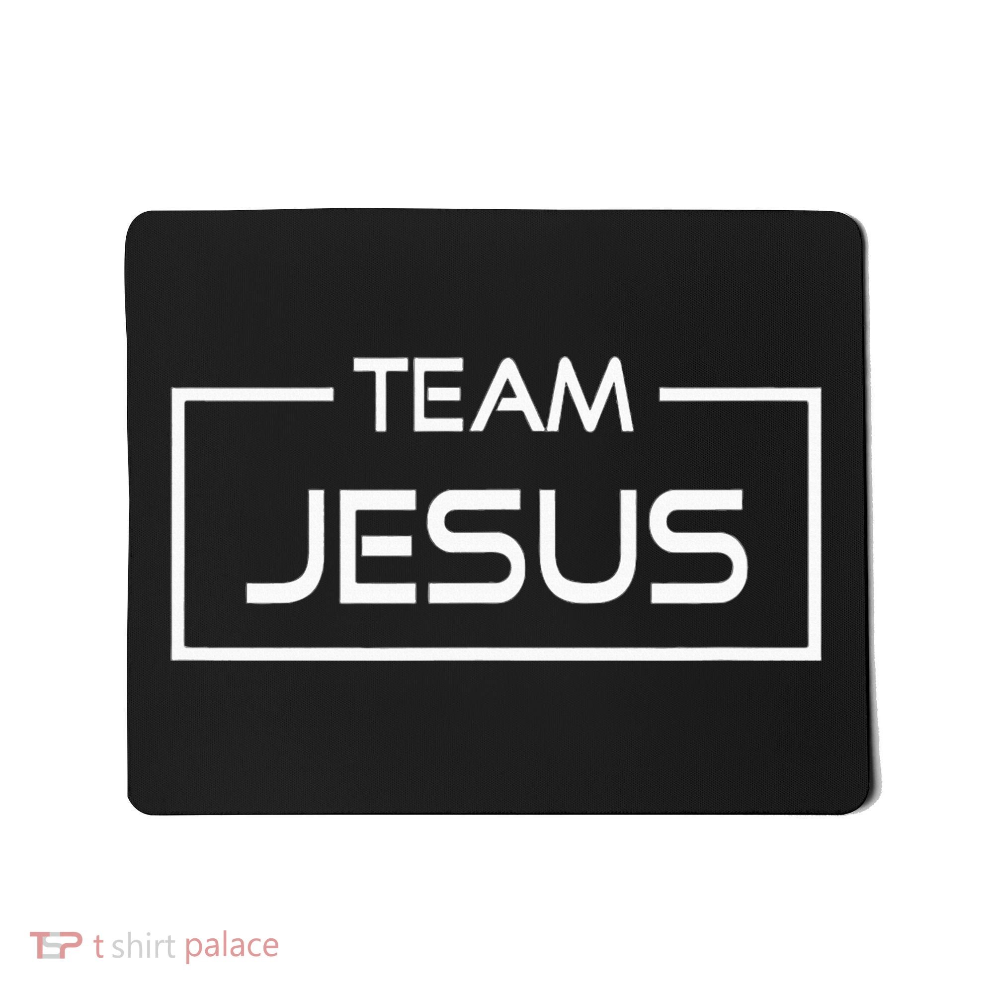 Team Jesus Religious Mousepad