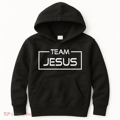 Team Jesus Religious Kids Hoodie