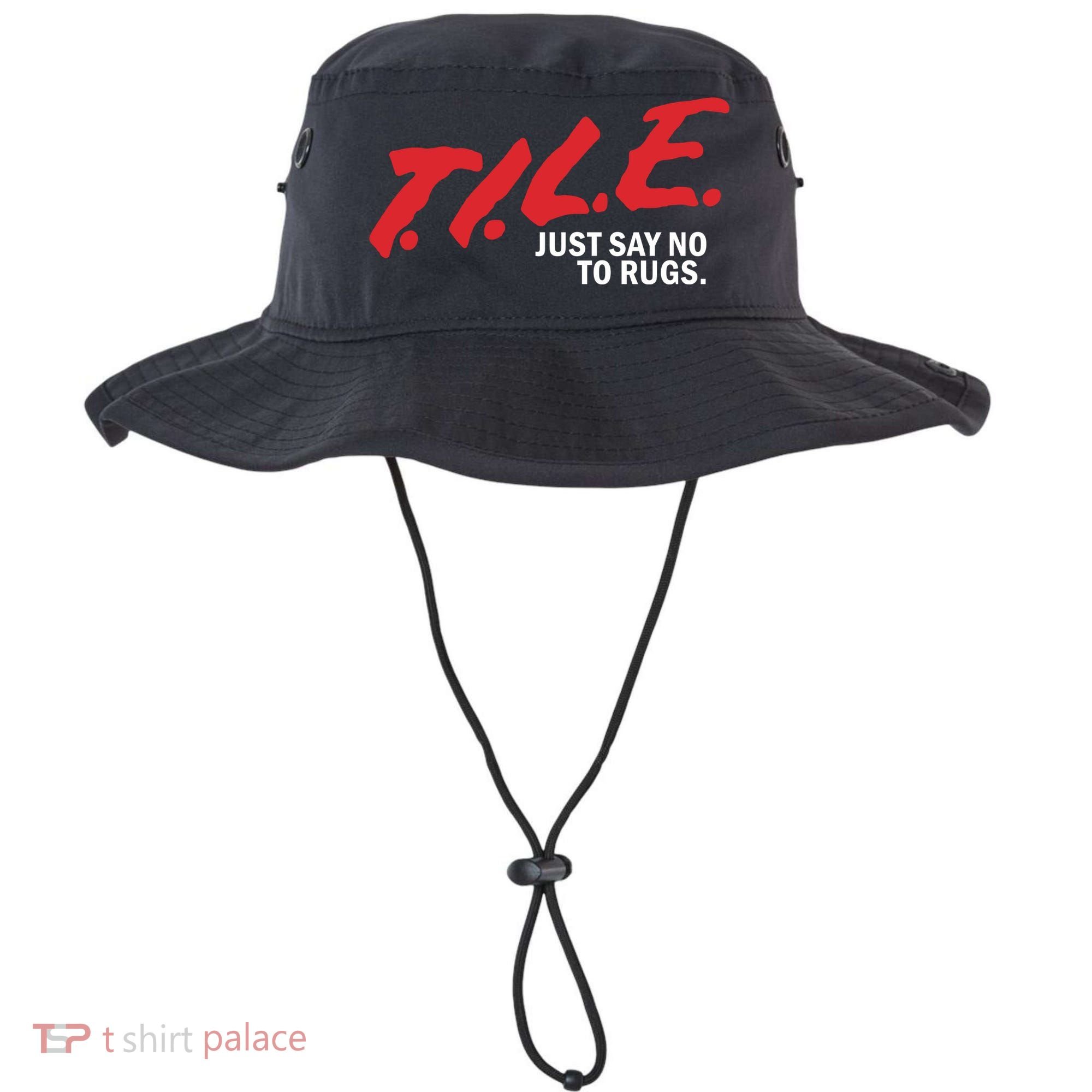 Tile Just Say No To Rugs Bucket Hat