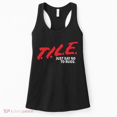 Tile Just Say No To Rugs Women's Tank Top
