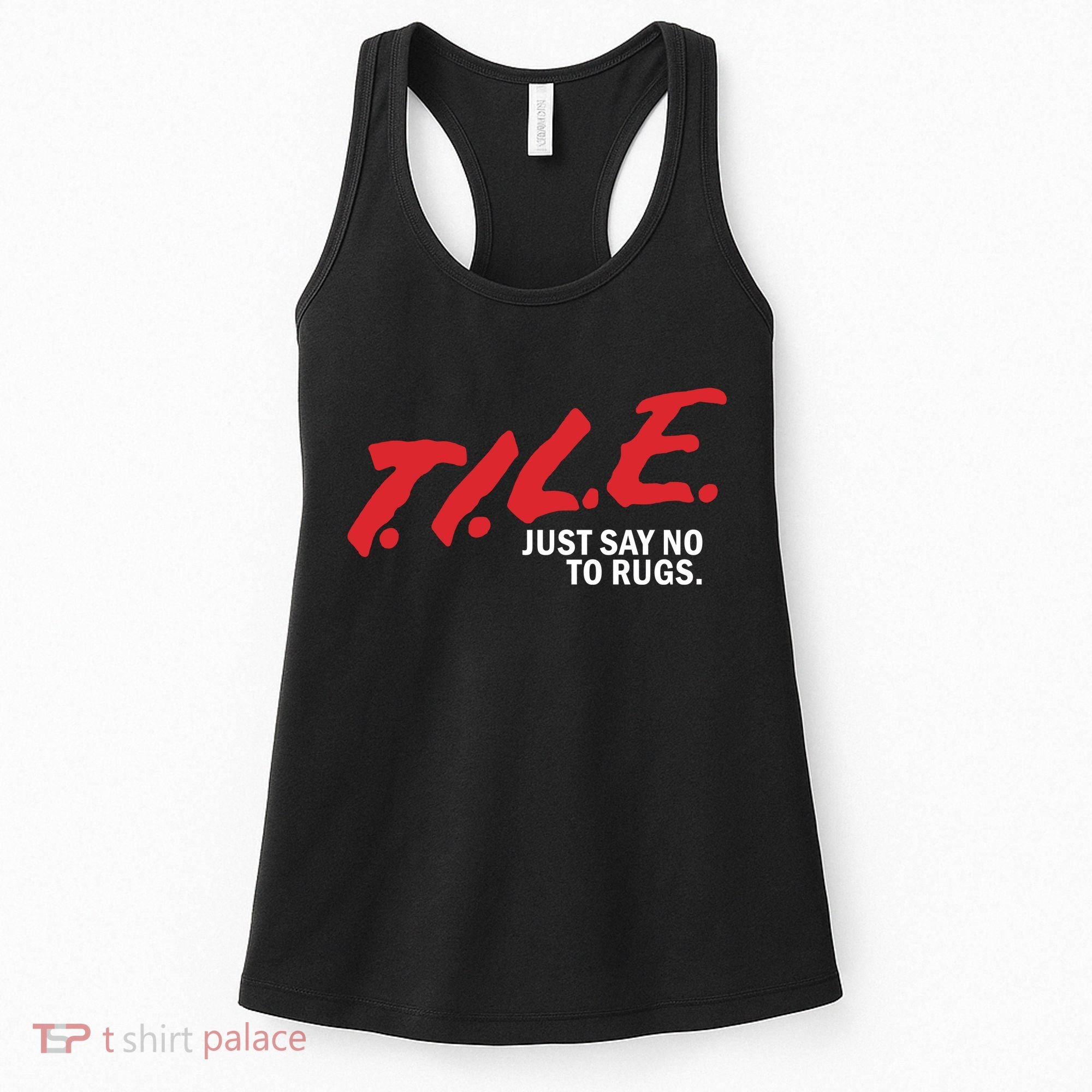 Tile Just Say No To Rugs Women's Tank Top