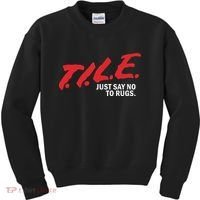 Tile Just Say No To Rugs Kids Sweatshirt thumb 0