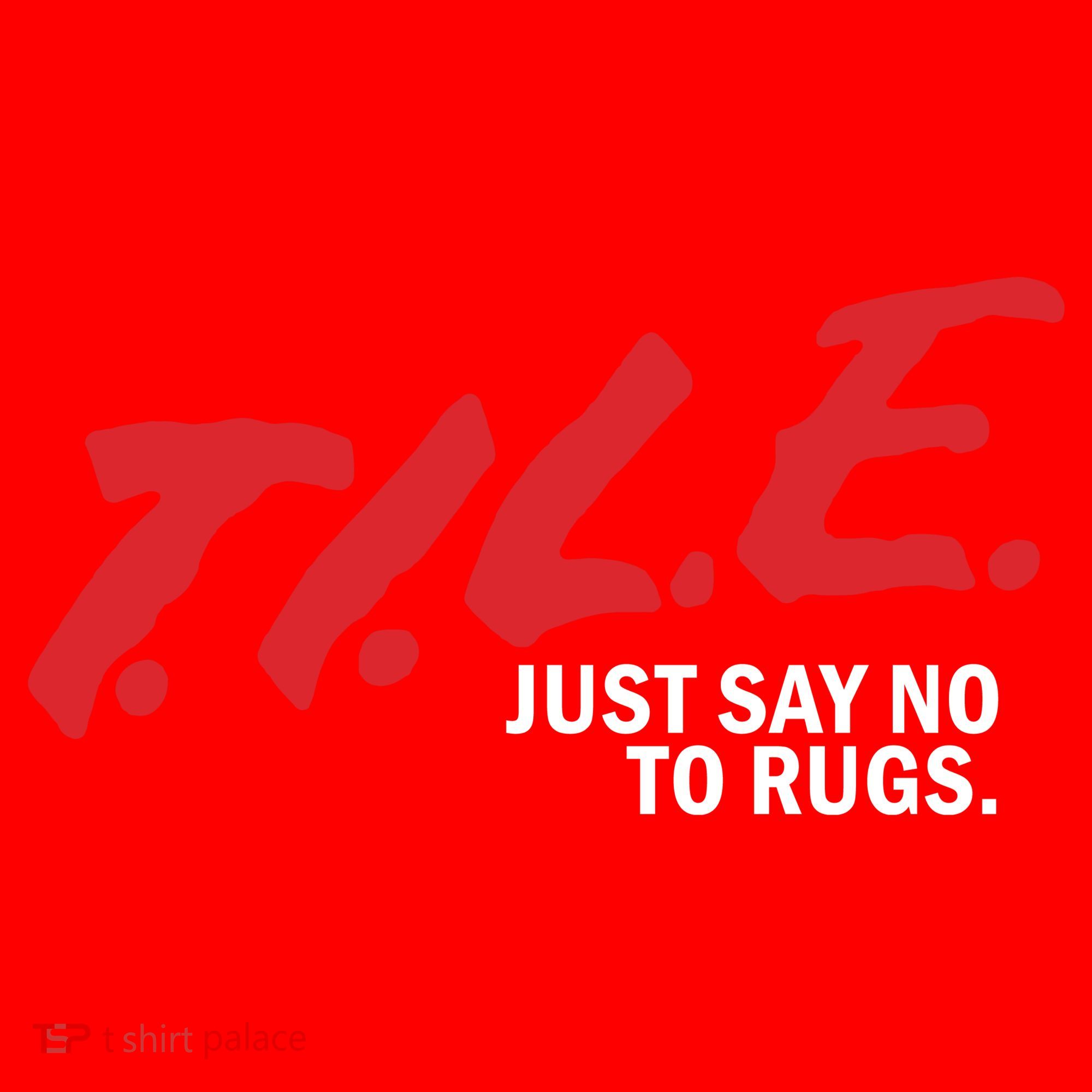 Tile Just Say No To Rugs Santa Hat