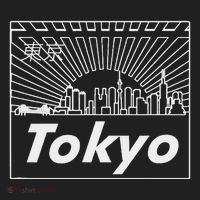 Tokyo Japan Skyline & Japanese Text Tokyo Tumbler thumb 3