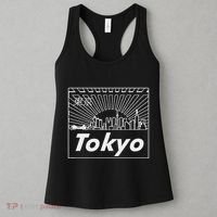 Tokyo Japan Skyline & Japanese Text Tokyo Women's Tank Top thumb 3