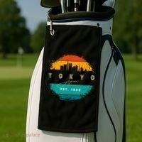 Tokyo Japan Golf Towel thumb 2