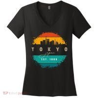 Tokyo Japan Women's V-Neck T-Shirt thumb 0