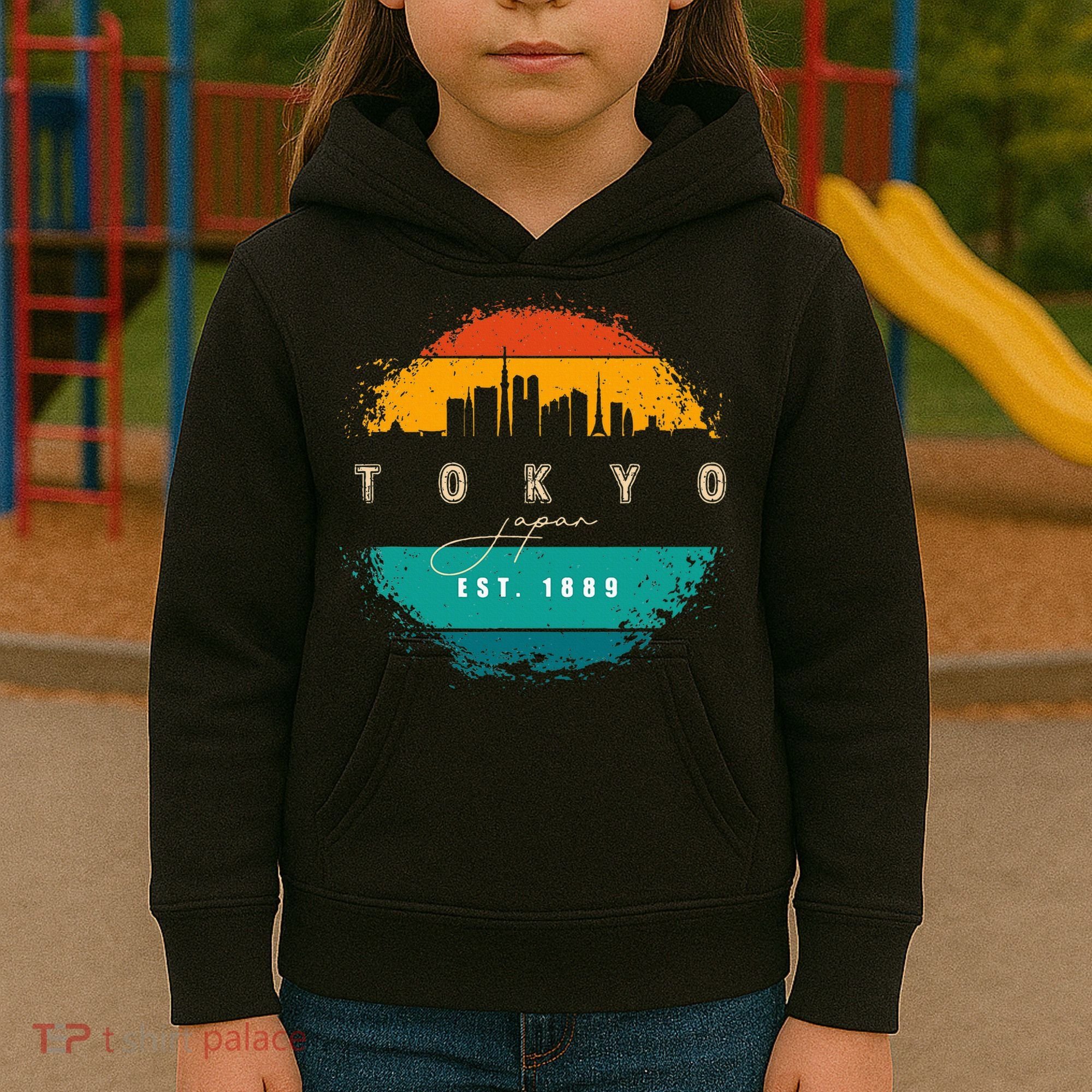 Tokyo Japan Kids Hoodie