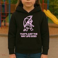 ThatS Just The Way Life Goes Kids Hoodie thumb 3