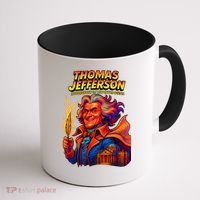 Thomas Jefferson The 3rd President Presidential Chronicles Coffee Mug thumb 1