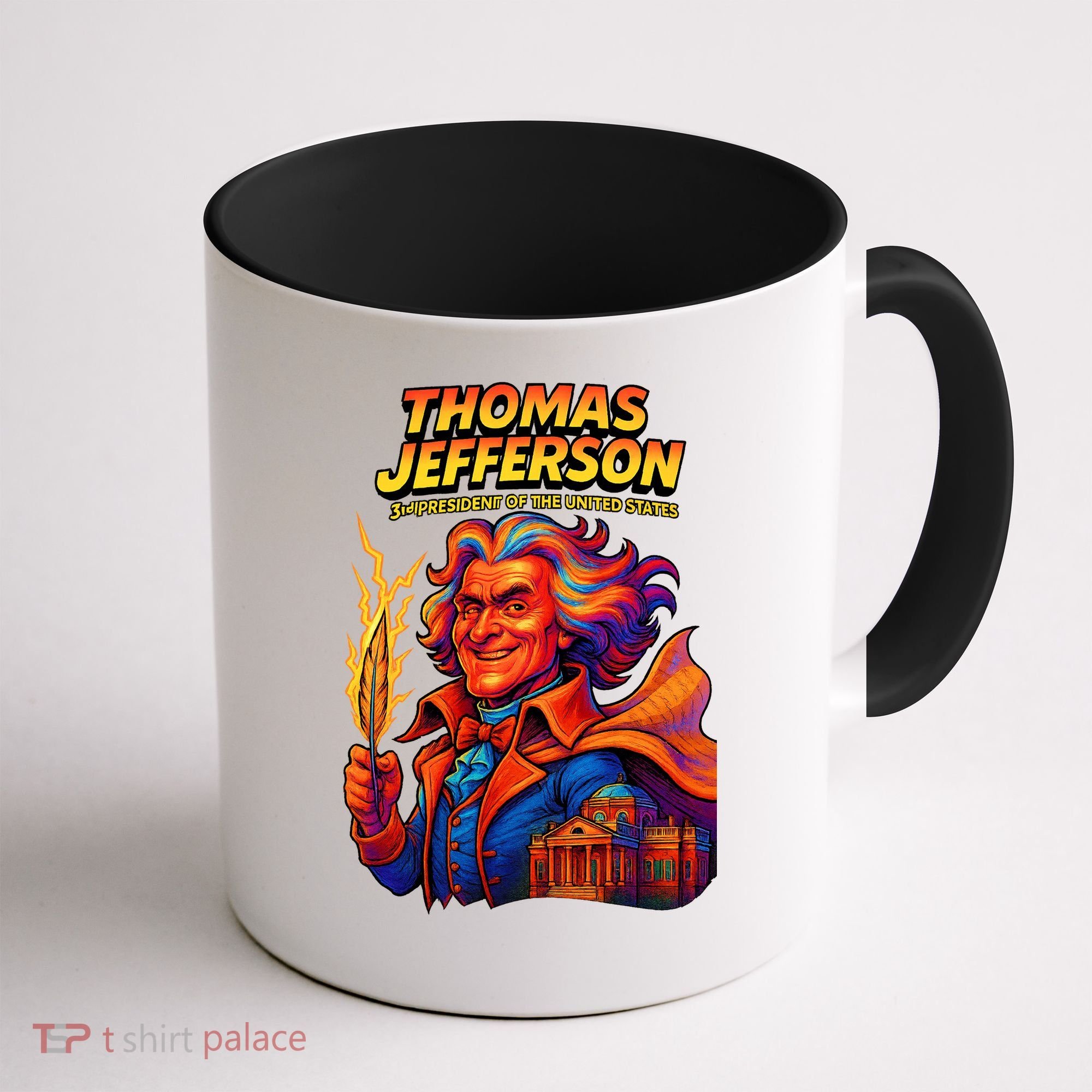 Thomas Jefferson The 3rd President Presidential Chronicles Coffee Mug