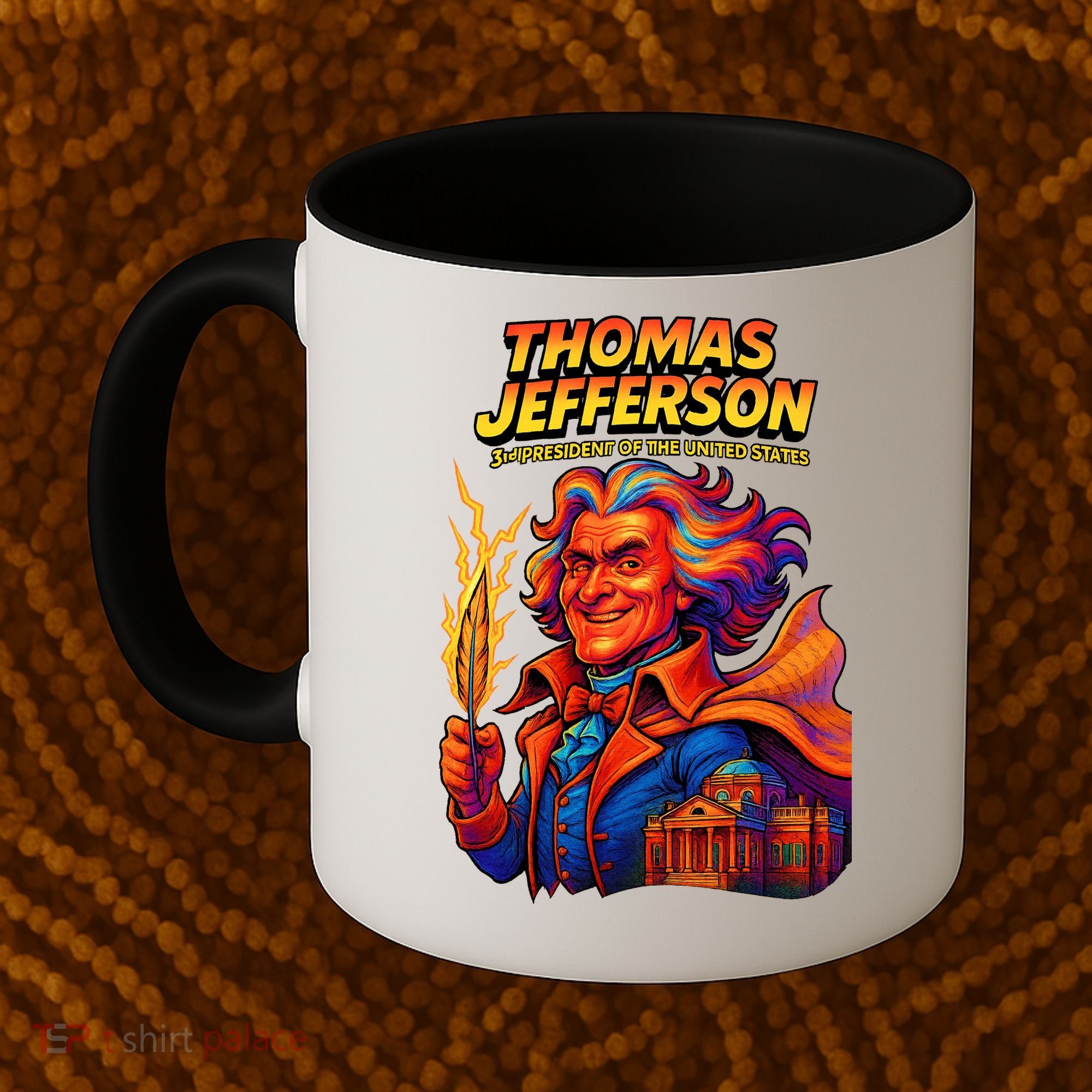Thomas Jefferson The 3rd President Presidential Chronicles Coffee Mug