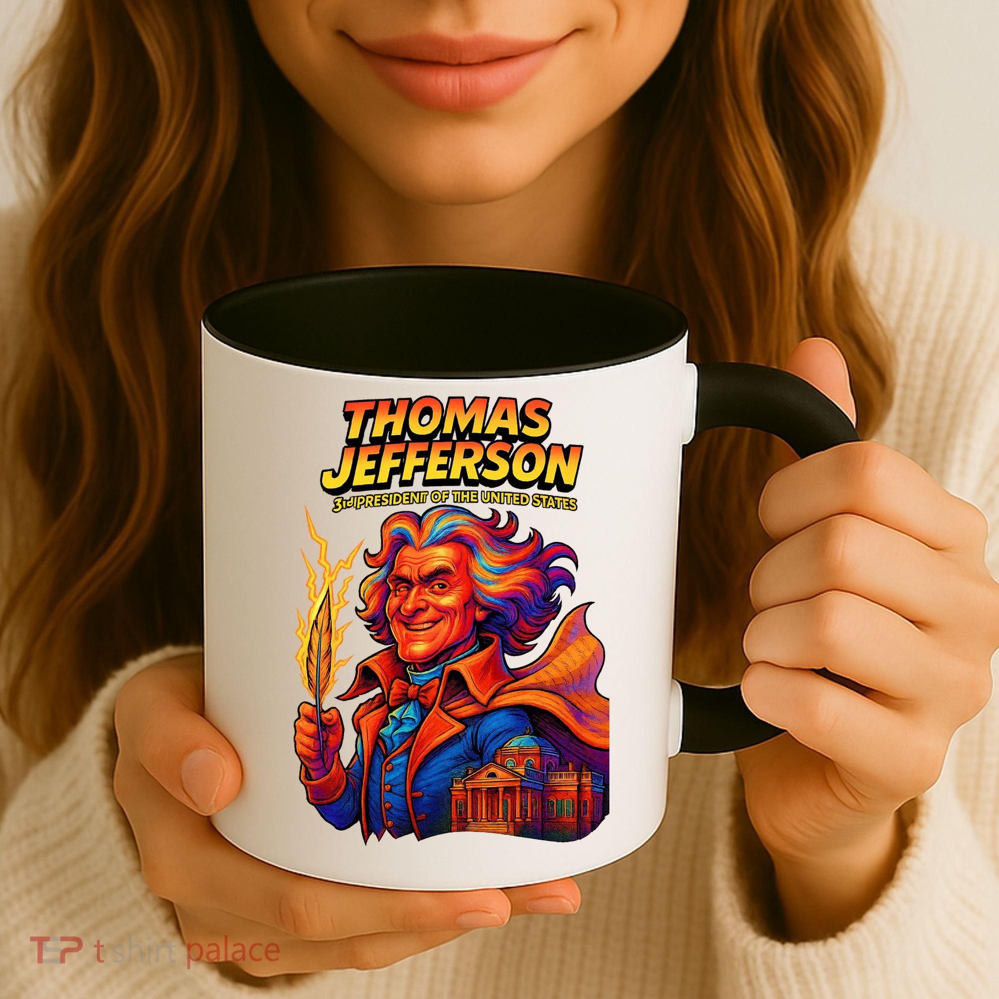 Thomas Jefferson The 3rd President Presidential Chronicles Coffee Mug