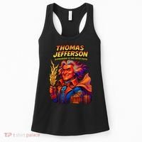 Thomas Jefferson The 3rd President Presidential Chronicles Women's Tank Top thumb 0