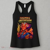 Thomas Jefferson The 3rd President Presidential Chronicles Women's Tank Top thumb 3