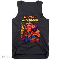 Thomas Jefferson The 3rd President Presidential Chronicles Tank Top thumb 0