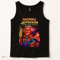 Thomas Jefferson The 3rd President Presidential Chronicles Tank Top thumb 2