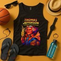 Thomas Jefferson The 3rd President Presidential Chronicles Tank Top thumb 4