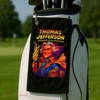Thomas Jefferson The 3rd President Presidential Chronicles Golf Towel thumb 2