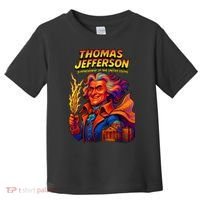 Thomas Jefferson The 3rd President Presidential Chronicles Toddler T-Shirt thumb 0
