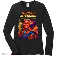Thomas Jefferson The 3rd President Presidential Chronicles Women's Long Sleeve Shirt thumb 0
