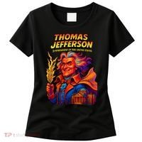 Thomas Jefferson The 3rd President Presidential Chronicles Women's T-Shirt thumb 0