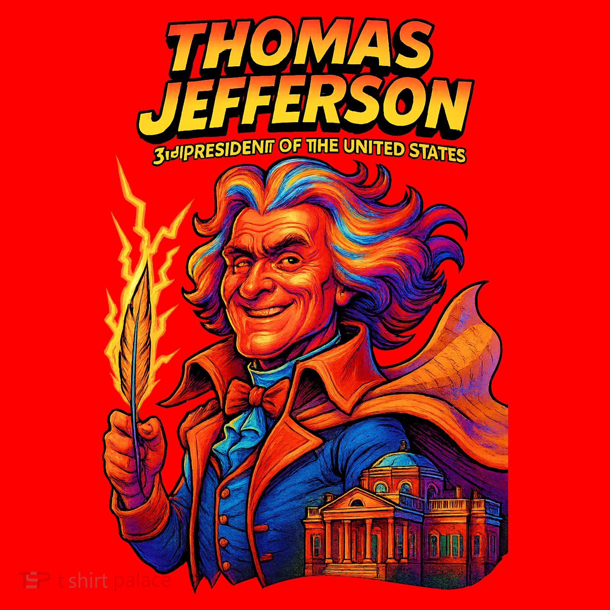 Thomas Jefferson The 3rd President Presidential Chronicles Santa Hat